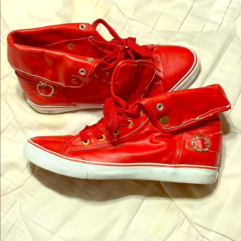 Apple bottom sneakers